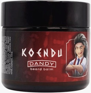 Koendu dandy Odżywczy balsam do stylizacji brody drzewa iglaste cedr piżmo