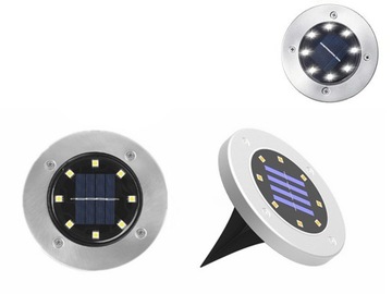LAMPA SOLARNA GRUNTOWA NAJAZDOWA WBIJANA DISC