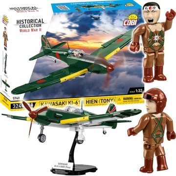 COBI 5740 Samolot KAWASAKI KI-61 HIEN TONY