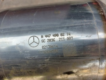 КАТАЛИТИЧЕСКИЙ НЕЙТРАЛИЗАТОР MERCEDES DPF A4474900214 VITO W447 2.2D