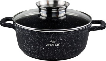Garnek Brytwanka 2.3L AROMA KNOB Marmurek ZILNER