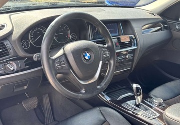 BMW X3 F25 SUV 2.0 20d 190KM 2016 BMW X3 Polski salon 4x4 2.0 Diesel 190KM, zdjęcie 10