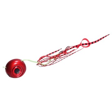 4x Fishing Head Jig Hook z silikonową spódnicą