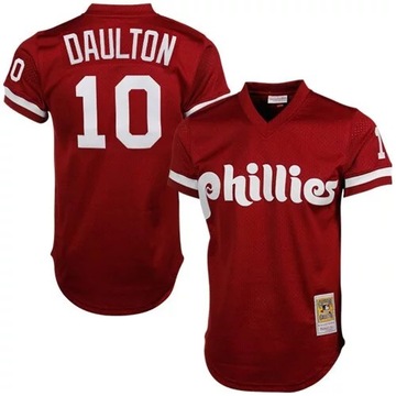 Koszulka treningowa Philadelphia Phillies Cooperstown Mesh Batting,