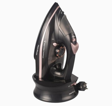 Żelazko BEZPRZEWODOWE parowe ceramiczne 2600W wygodne bez kabla