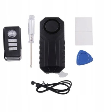 Мини-сигнализация отпугиватель с датчиком удара, пульт дистанционного управления дверью, гараж