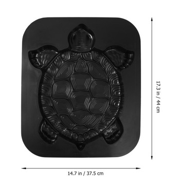 КАМЕННАЯ МОДЕЛЬ ЧЕРЕПАХА TINGBU НАПОЛЬНЫЕ УКРАШЕНИЯ ПЛАСТИКОВАЯ ФОРМА ДЛЯ ПОЛА