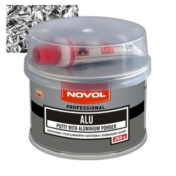 Novol Alu 250g Aluminiowa Szpachla Samochodowa do Napraw