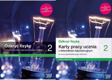 2w1 ODKRYĆ FIZYKĘ 2 PODRĘCZNIK + KARTY PRACY LO ZP
