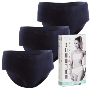 DAMSKIE MAJTKI HIPSTER CLASSIC BAWEŁNA x3 BRUBECK