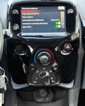 Toyota Aygo II Hatchback 3d Facelifting 1.0 VVT-i 72KM 2019 Toyota Aygo salon Polska ,Kamera cofania Benzyna 72KM, zdjęcie 7