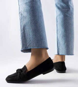 Черные мокасины Samika 38