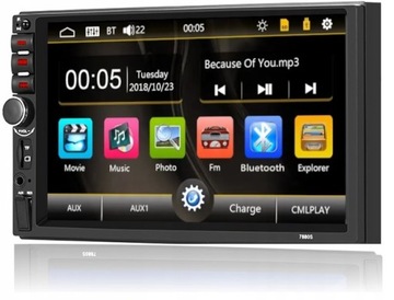 RADIO 2 DIN BT FULL HD MP3 USB MIRROR LINK ANDROID