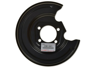 OSŁONA TARCZY HAMULCOWEJ PRAWY TYŁ 47881-12071 OE TOYOTA