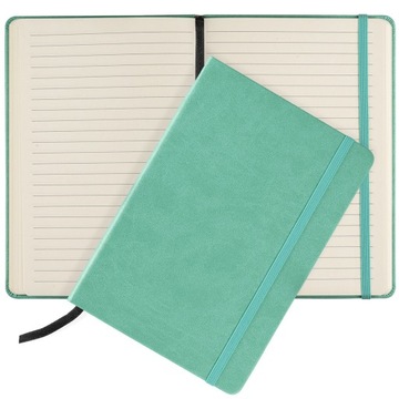 Zeszyt Notes Notatnik A5 Bullet Journal Dziennik Planner w Linie z Gumką