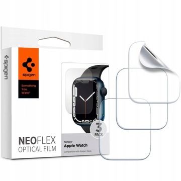 Folia ochronna Spigen Neo Flex 3-P do Apple Watch 4/5/6/7/8/9/SE 44/45 mm
