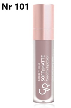 Golden Rose Soft Matte Matowa Pomadka w płynie