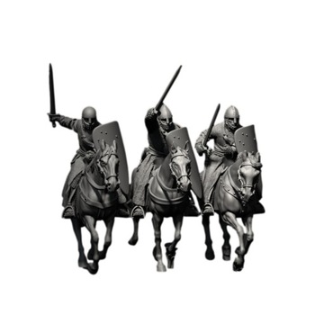12th century Military Order Knights Set C - x3 SAGA Oathmark