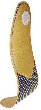 WKŁADKI BUTÓW ORTOPEDYCZNE PŁASKOSTOPIE SKÓRA 44