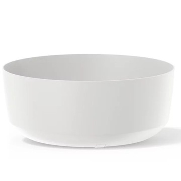 Doniczka misa do bonsai i innych roślin biały 6,8L