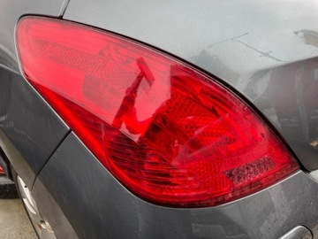 LEVÝ SVĚTLO ZADNÍ PEUGEOT 308 2007-2011 EVROPA HB PĚTIDVEŘOVÝ