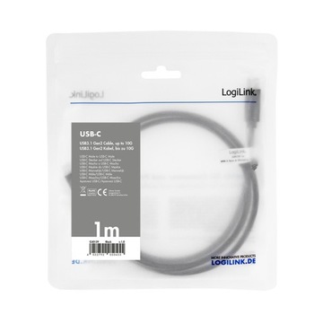 Кабель USB-C — USB-C 3.2 Gen 2 Type-C, C/M — C/M, E-mark, PD, 4K/60 Гц, 1 м