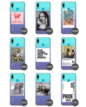 Чехол для Huawei P Smart 2019 чехол силикон + стекло