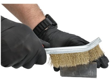 УЗКАЯ ЩЕЛЕВАЯ ЩЕТКА, ЛАТУНЬ, РЖАВАЯ