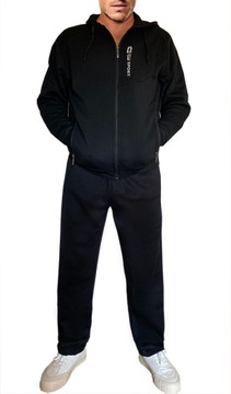 ТЕПЛЫЙ МУЖСКОЙ СПОРТИВНЫЙ толстовка с КАПЮШОНОМ 2560 графит М