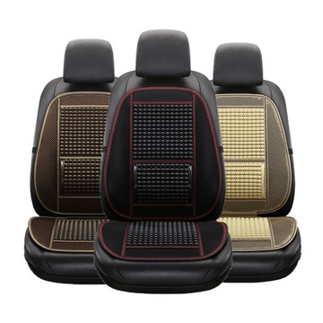 КОМФОРТНЫЙ ДЫХАЮЩИЙ Чехол АВТОМОБИЛЬНОГО СИДЕНЬЯ ПОДУШКА СПИНКИ МАССАЖ