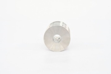 40x50mm, belt pulley/drive roller, stainless steel