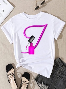 Y2k T-shirty Moda damska koszulka nazwa własna lit
