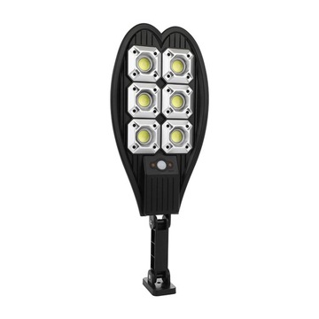 Słoneczna latarnia uliczna, lampa słoneczna lampa zewnętrzna z czujnikiem ruchu, dioda LED 6 COB
