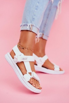 САНДАЛИИ BIG STAR на липучке, БЕЛЫЕ FF274A603 39