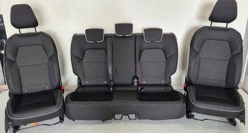 FOTELE KANAPA PÓŁSKÓRA KPL. CAPTUR II NOWE