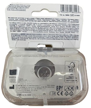 CANPOL СИЛИКОНОВЫЕ ПРЕМИУМ НАКЛАДКИ НА ГРУДИ МАЛЕНЬКИЕ СОСКИ + ЧЕХОЛ