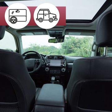 OA CAR GLASS Набор для мытья стекол автомобиля 250 мл и микрофибра