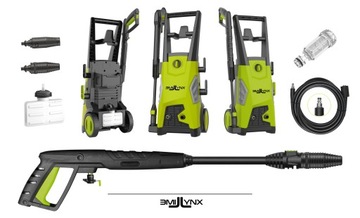 Мойка высокого давления Lime Lynx Velox 1507Q Мощность 1800 Вт Алюминиевый насос 145 БАР