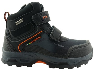 BUTY ZIMOWE CHŁOPIĘCE OCIEPLANE ŚNIEGOWCE RZEPY 22