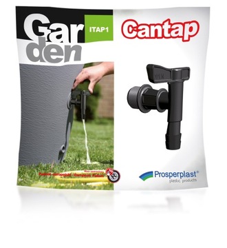 ПЛАСТИКОВЫЙ КРАН CANTAP 3/4 ДЮЙМА ДЛЯ РЕЗЕРВУАРА ДОЖДЕВОЙ ВОДЫ