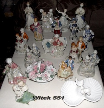 КРАСИВЫЕ ФАРФОРОВЫЕ ЦЫПЛЕНКИ - КОРОБКА - ШАНС.