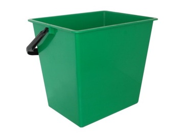 WIADRO PLASTIKOWE GOSPODARCZE PROSTOKĄTNE 15L