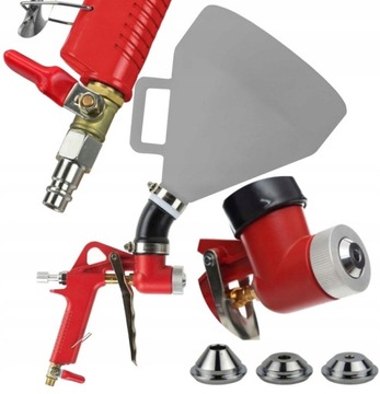 ШТУКАТУРНЫЙ ПИСТОЛЕТ 7,5 Л 3 НАСАДКИ KD10260