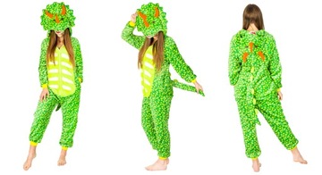 KOSTIUM ONESIES KIGURUMI CIEPŁA PIŻAMA JEDNOCZĘŚCIOWA DRES KOMBINEZON XL