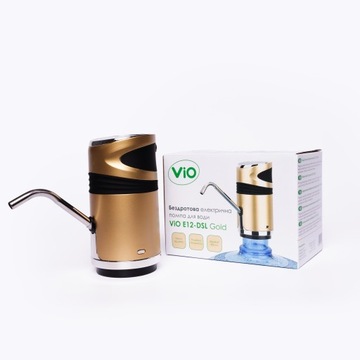 DOZOWNIK DO WODY ViO E12DS Gold – ELEKTRYCZNA POMPKA WODY DO BUTELEK 18,9 L