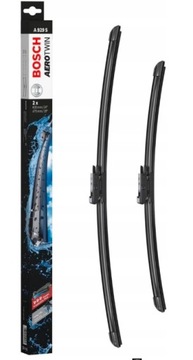 BOSCH Pióra wycieraczki 600+475 Płaskie A929S AEROTWIN