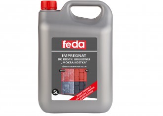 FEDA IMPREGNAT DO KOSTKI BRUKOWEJ EFEKT MOKREJ KOSTKI WODNY 5L