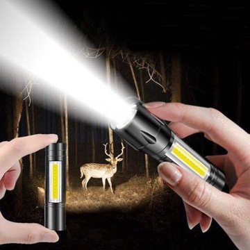 Прожектор аккумуляторный Cree XM-L T6 ZOOM USB