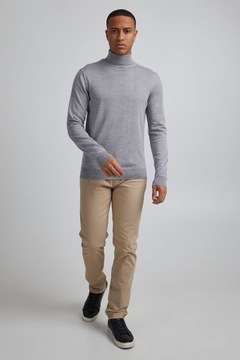 Casual Friday Męski sweter Konrad Merino Roll