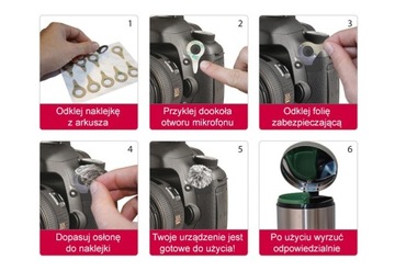 Универсальные ветровые щитки Rycote Micro Windjammer